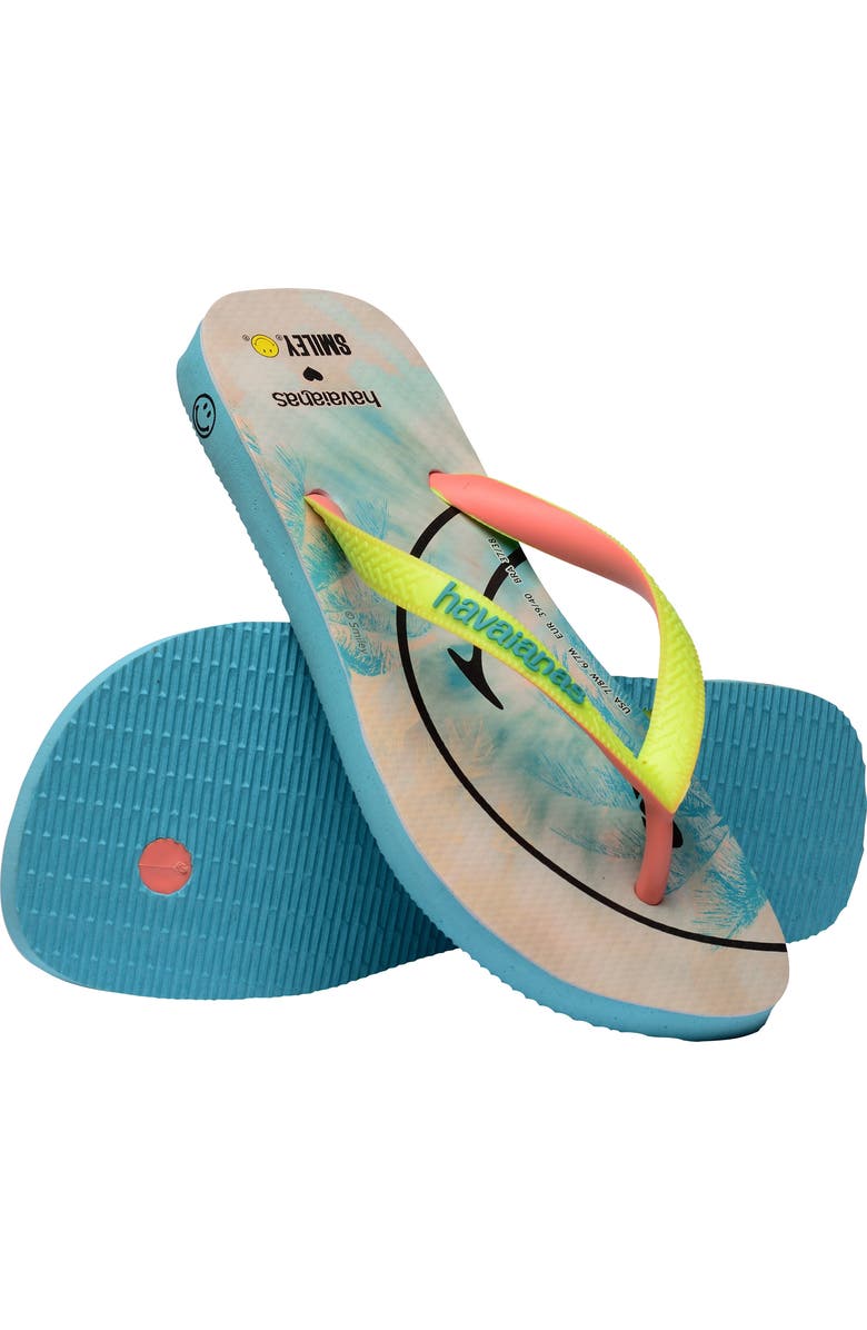 Havaianas Smiley Flip Flop, Alternate, color,