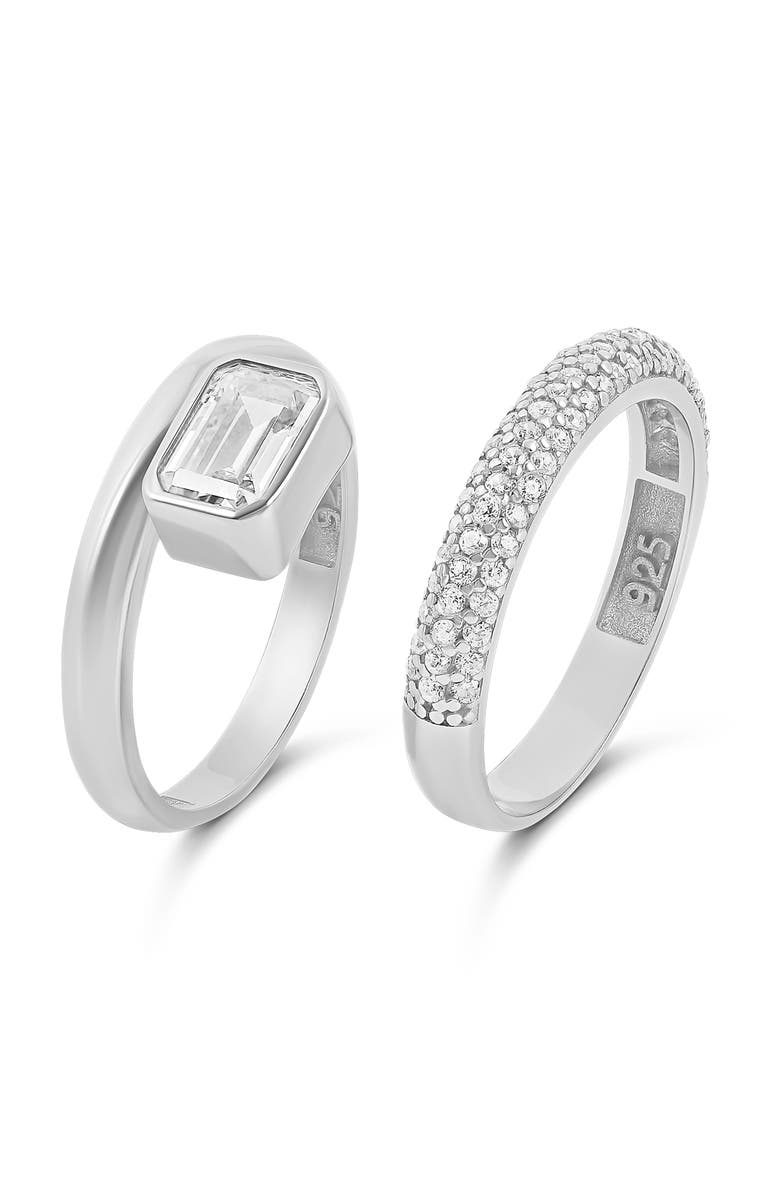 SHYMI Set of 2 Stacking Rings, Alternate, color,