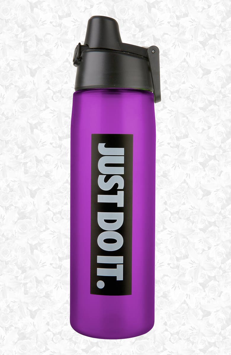 Nike 'Just Do It.' Flip Top Water Bottle, Main, color, 