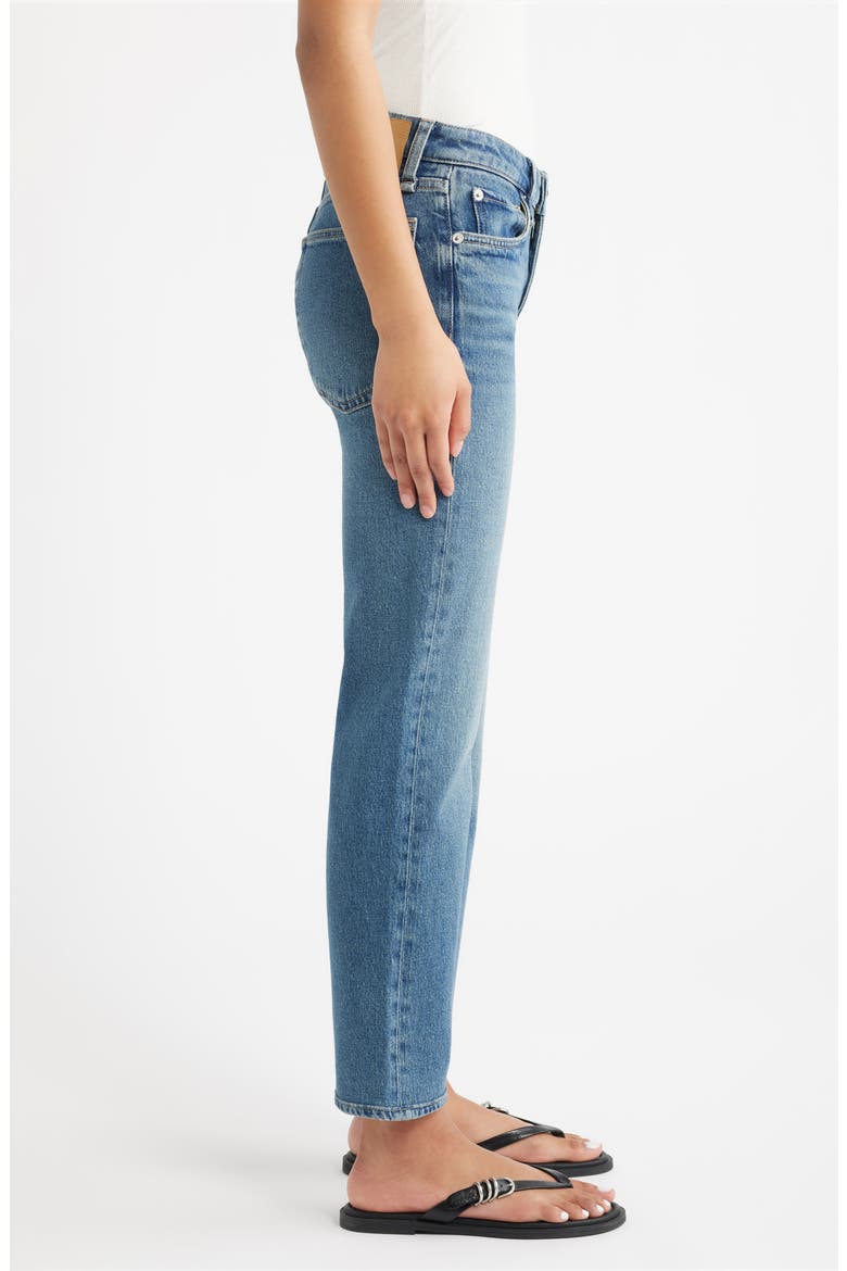 Harlow Low Rise Ankle Straight Leg Jeans, Alternate, color, EASTON