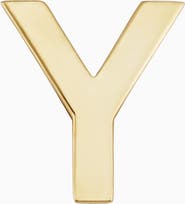 Oradina 14K Gold Initial Reaction Single Stud