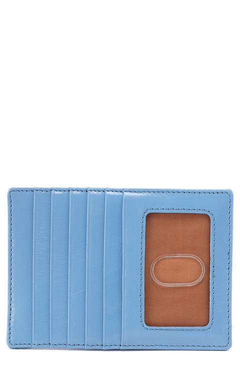 Euro Slide Leather Credit Card Case