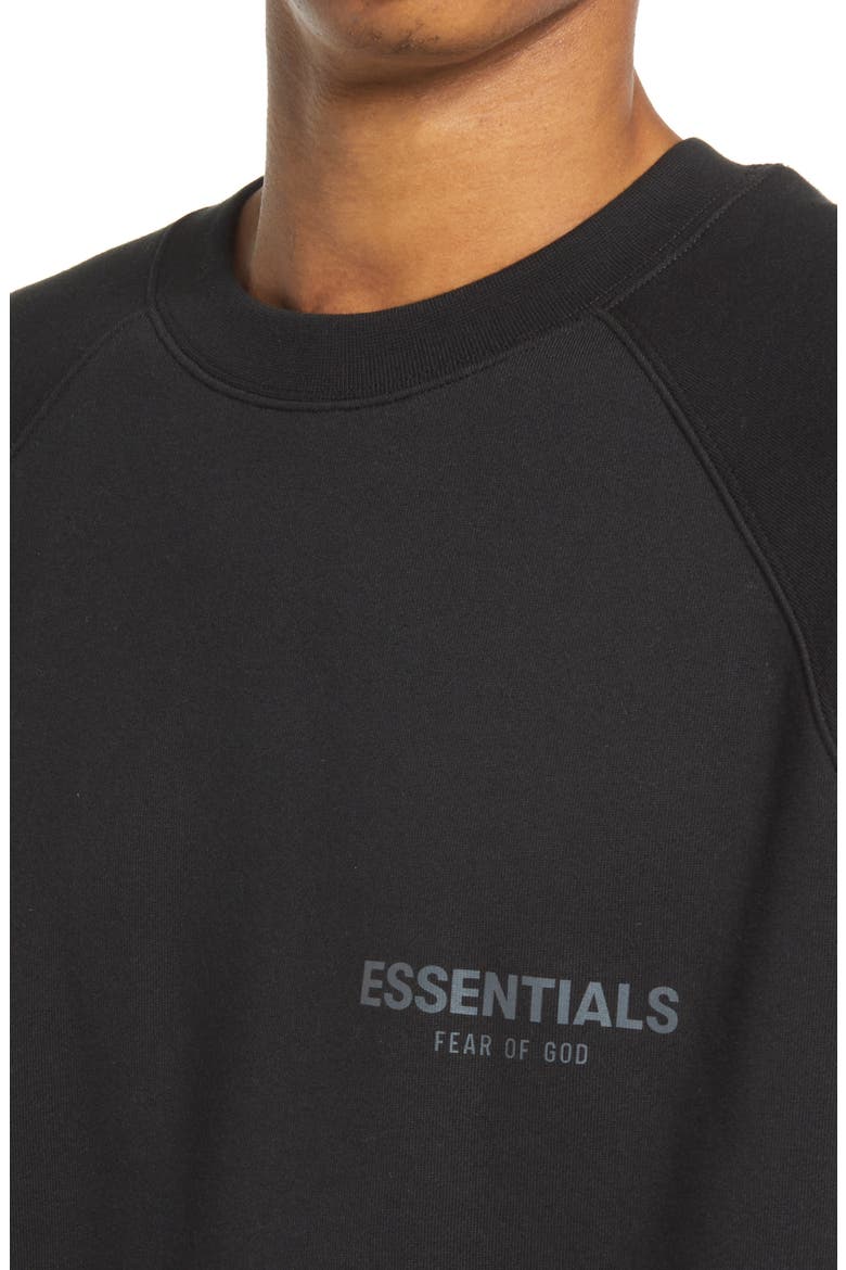 Crewneck Sweatshirt, Alternate, color, STRETCH LIMO
