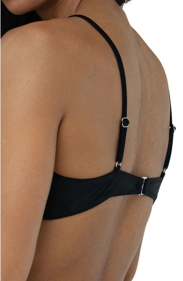 Bright Swimwear Lola Top, Alternate, color, Black