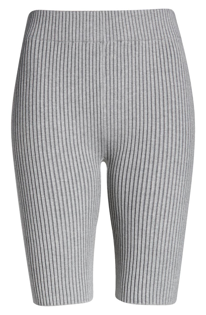 Lunya Rib Cozy Cotton Blend Bike Shorts, Alternate, color, 