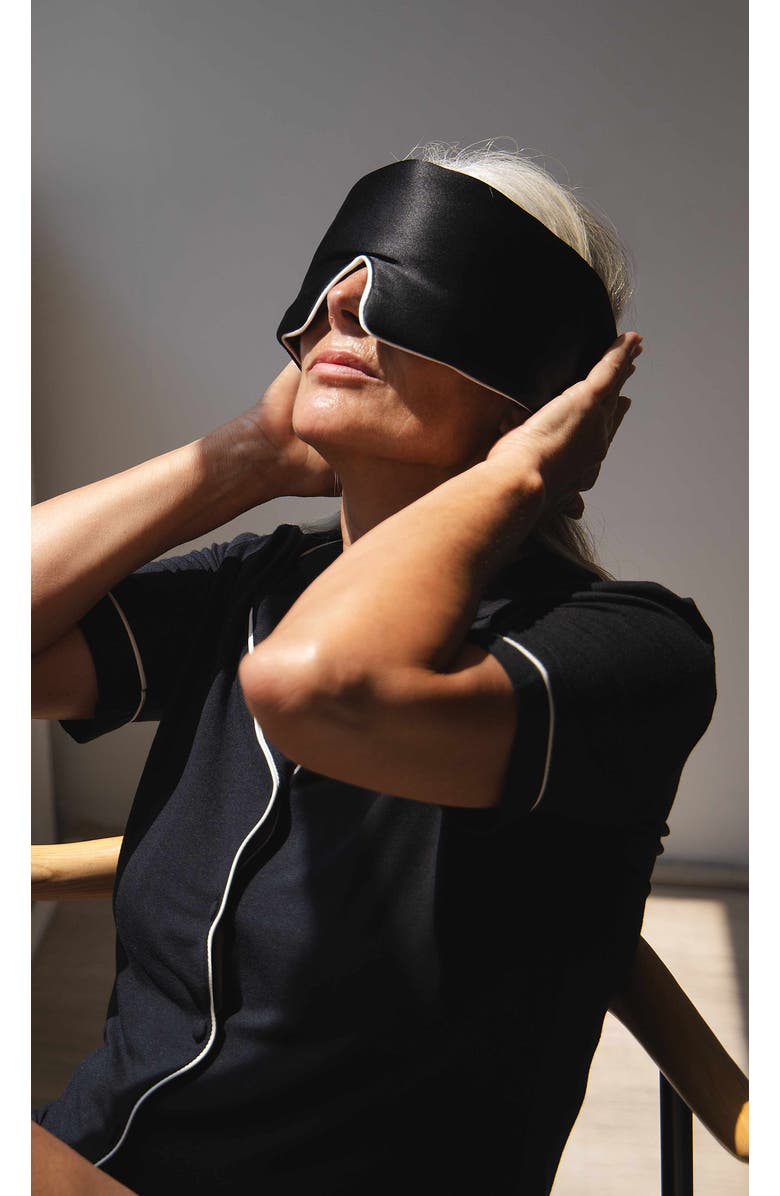 Drowsy Sleep Co. Pipe Dreams Sleep Masks, Alternate, color, Black Jade