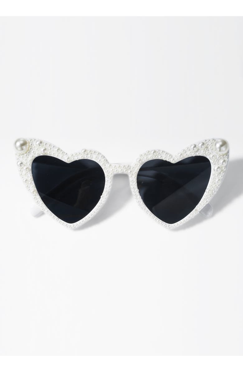 Untamed Petals Marley Sunnies, Main, color, White