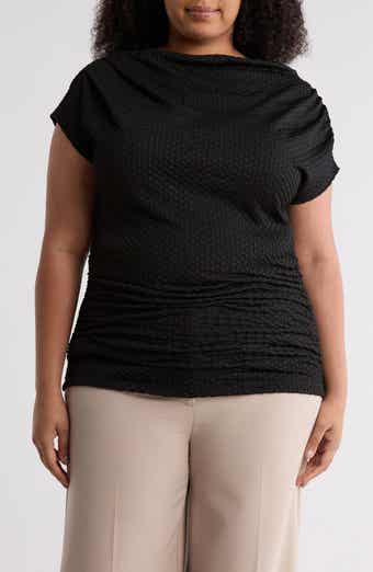 Asymmetric Ruched Top