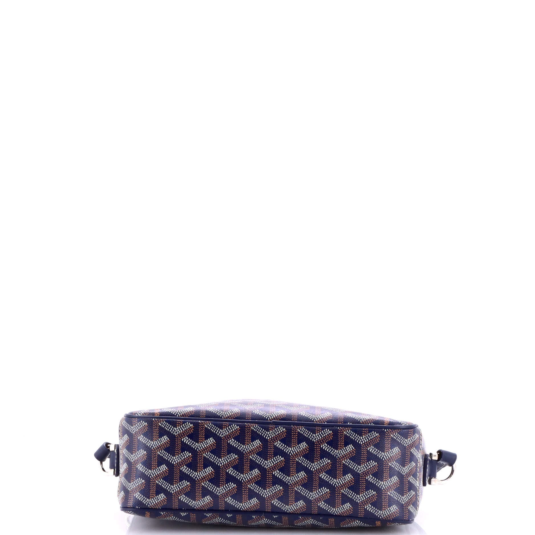 Pre-Owned Goyard Cap Vert Bag Coated Canvas, Alternate, color, Blue