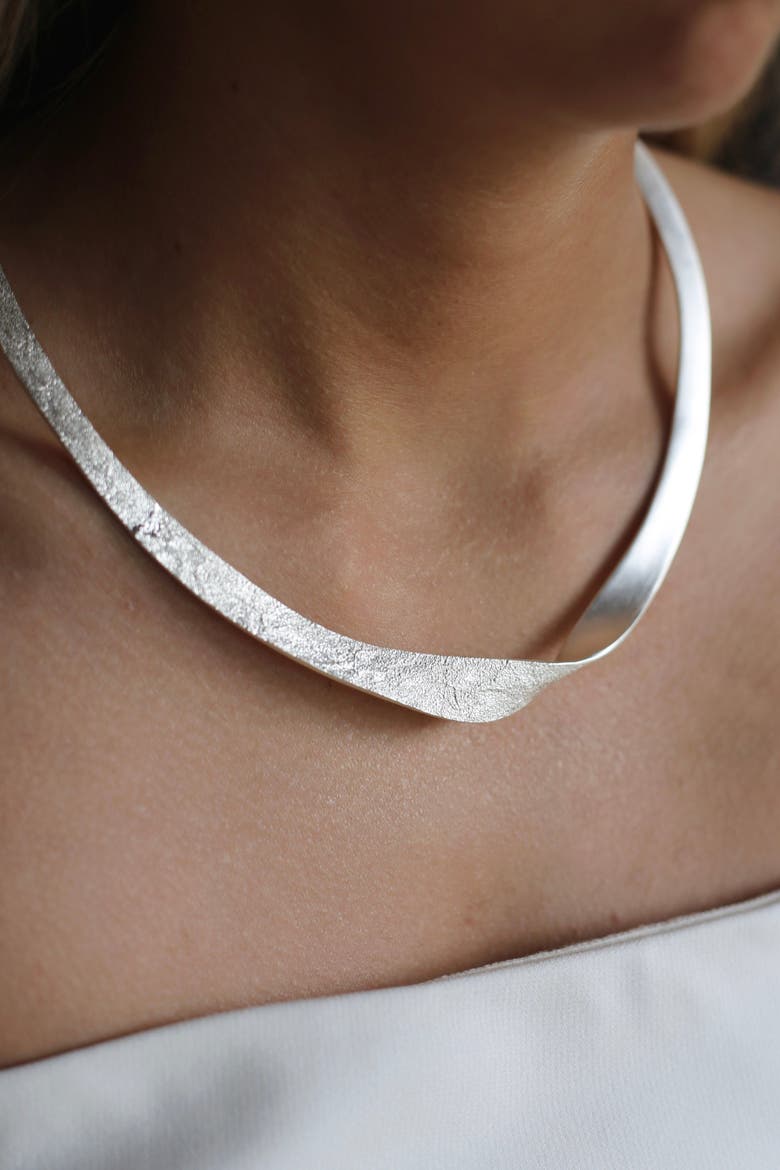 Praise Necklace, Alternate, color, Silver