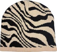 Nicole Miller Paisley Jacquard Beanie