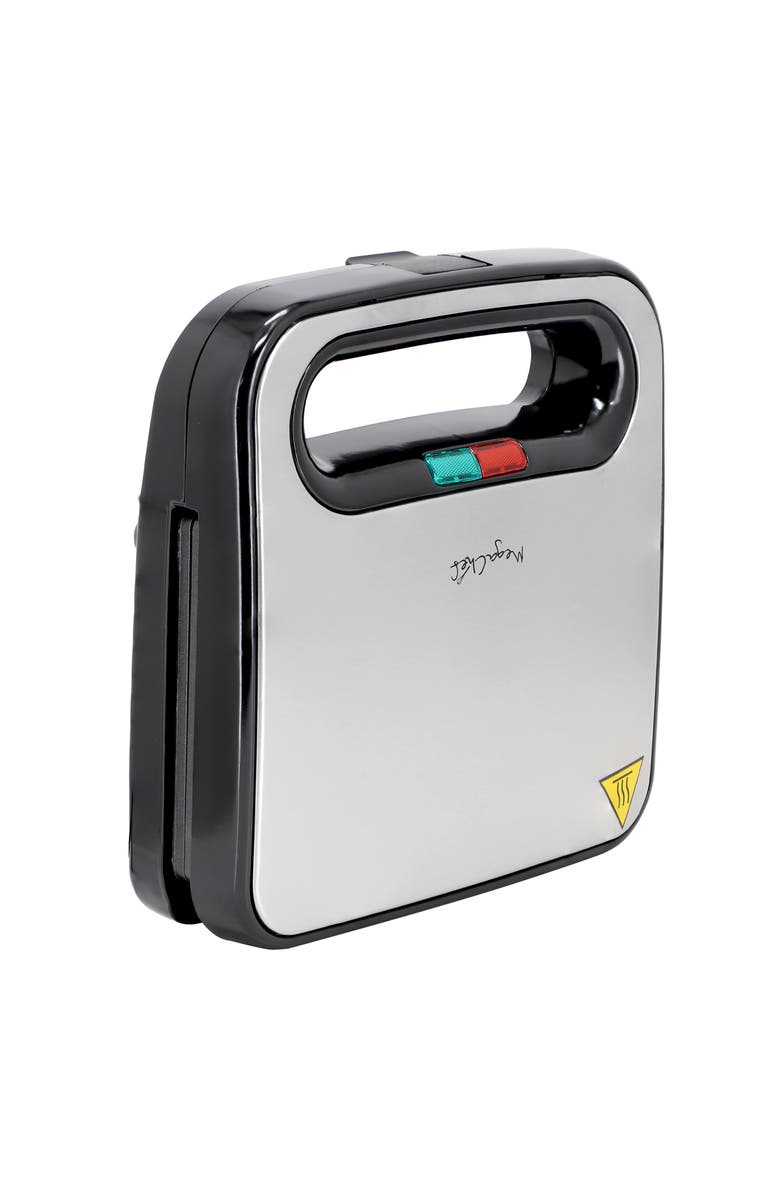 Megachef Electric Non-Stick Sandwich Maker, Alternate, color, Grey