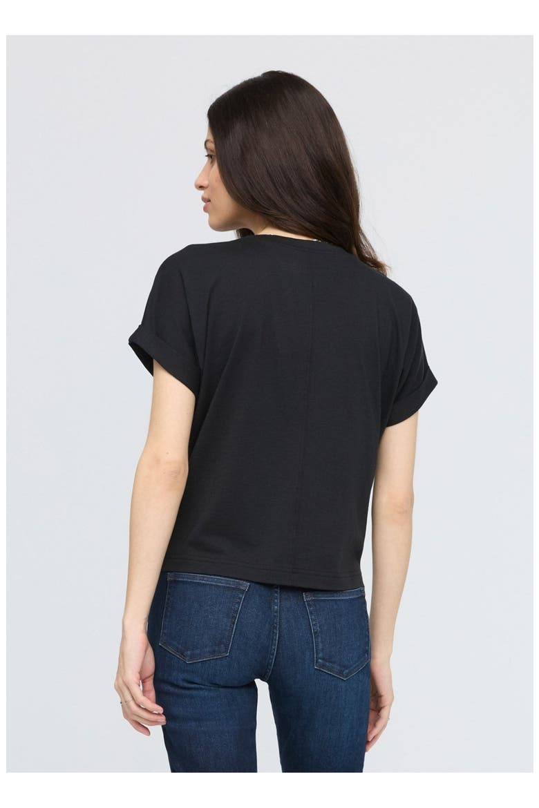 PurePima Dolman Tee, Alternate, color, Black