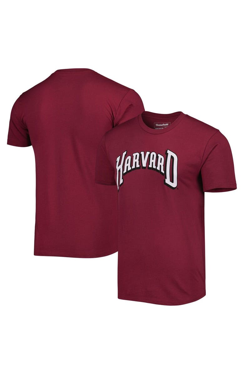 HOMEFIELD Men's Homefield Crimson Harvard Crimson Drop Shadow T-Shirt, Main, color,