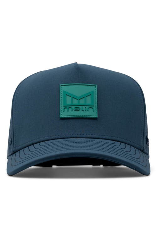 Melin Odyssey Stacked Hydro Performance Snapback Hat In Deep Dive
