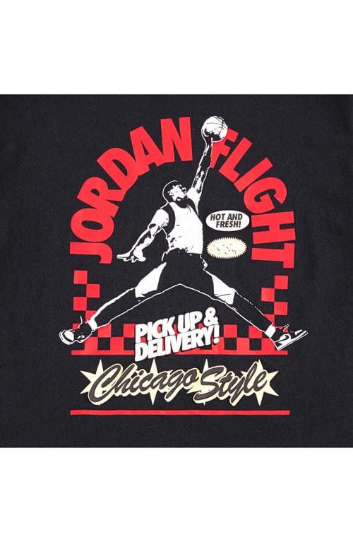 Jordan Big Kids' Deep Dish T-shirt In Black