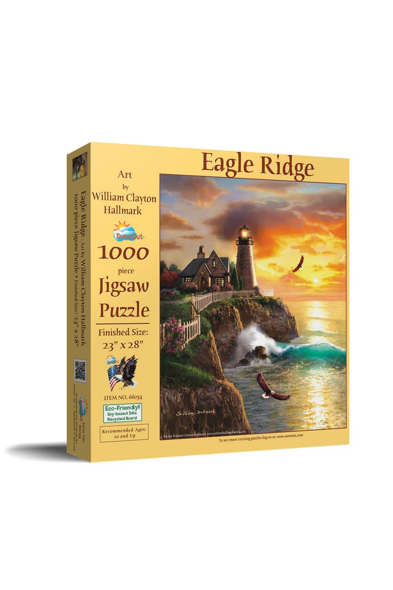 Eagle Ridge 1000 piece Jigsaw Puzzle for Adults, Main, color, Multicolor