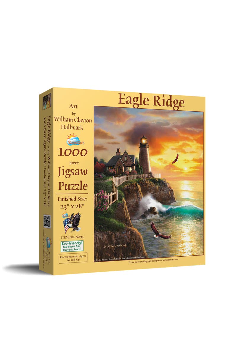 Sunsout Eagle Ridge 1000 piece Jigsaw Puzzle for Adults, Main, color, Multicolor