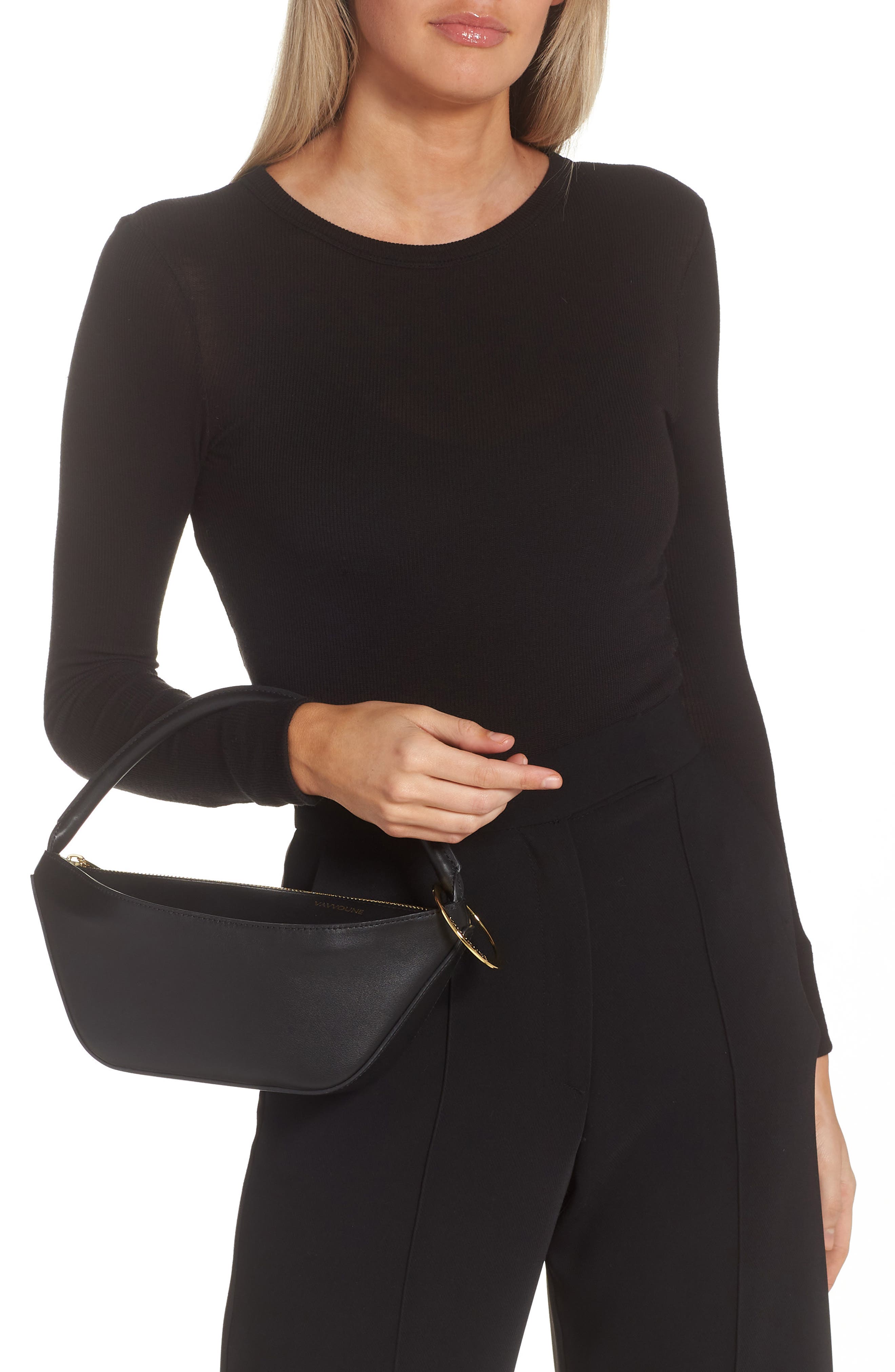 Vavvoune EFA Leather Bag, Alternate, color, 