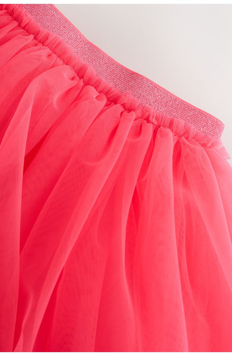 NEXT Kids' T-Shirt & Tulle Skirt Set, Alternate, color, Pink