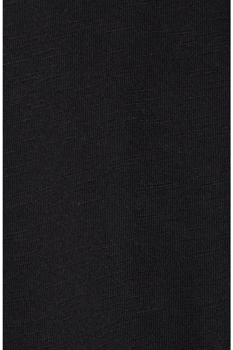 Roll Sleeve Knit Shirt, Alternate, color, BLACK