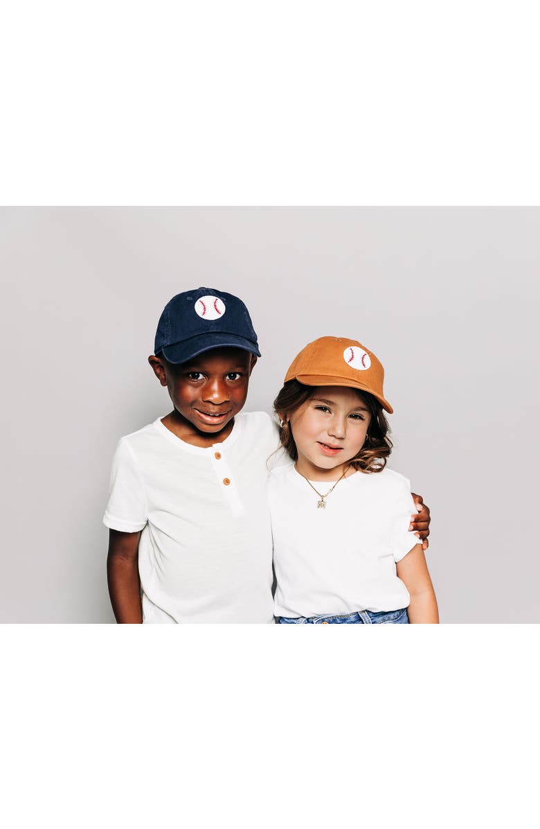 Rey To Z Terry Baseball Hat - Kids, Alternate, color, Navy