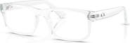 Armani Exchange 54mm Rectangle optical glasses