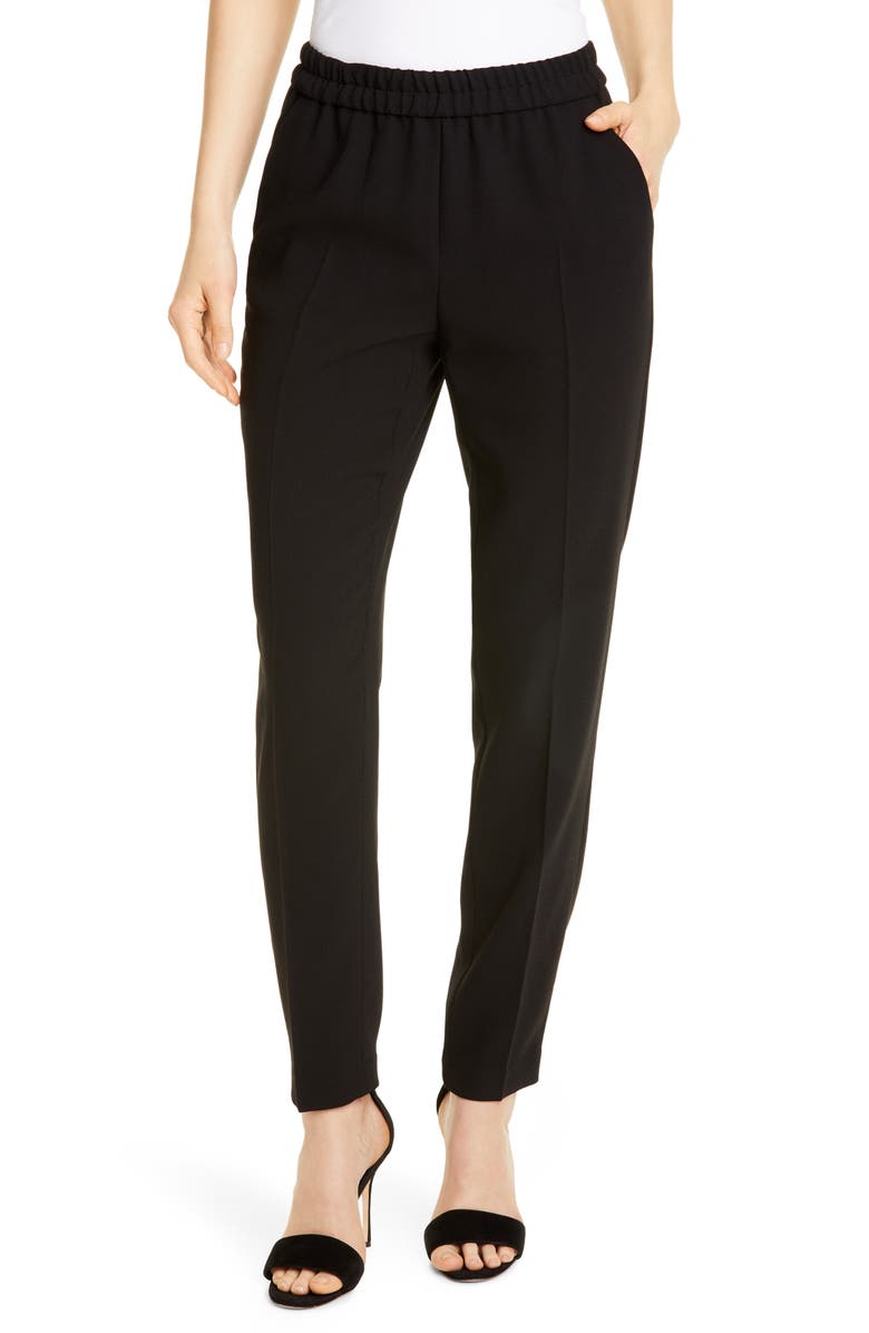 SEVENTY VENEZIA Seventy Black Pants, Main, color, 