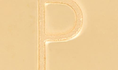 Kate Spade New York Mini P Charm In Gold