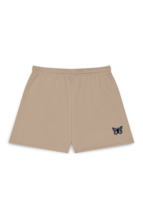 Womens Butterfly Jogger Sweatshort