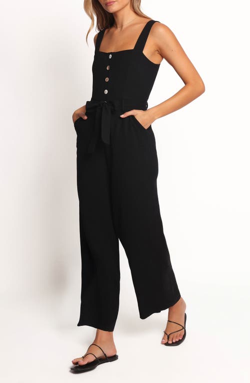 Petal And Pup Petal & Pup Rachel Flare Leg Jumpsuit In Black