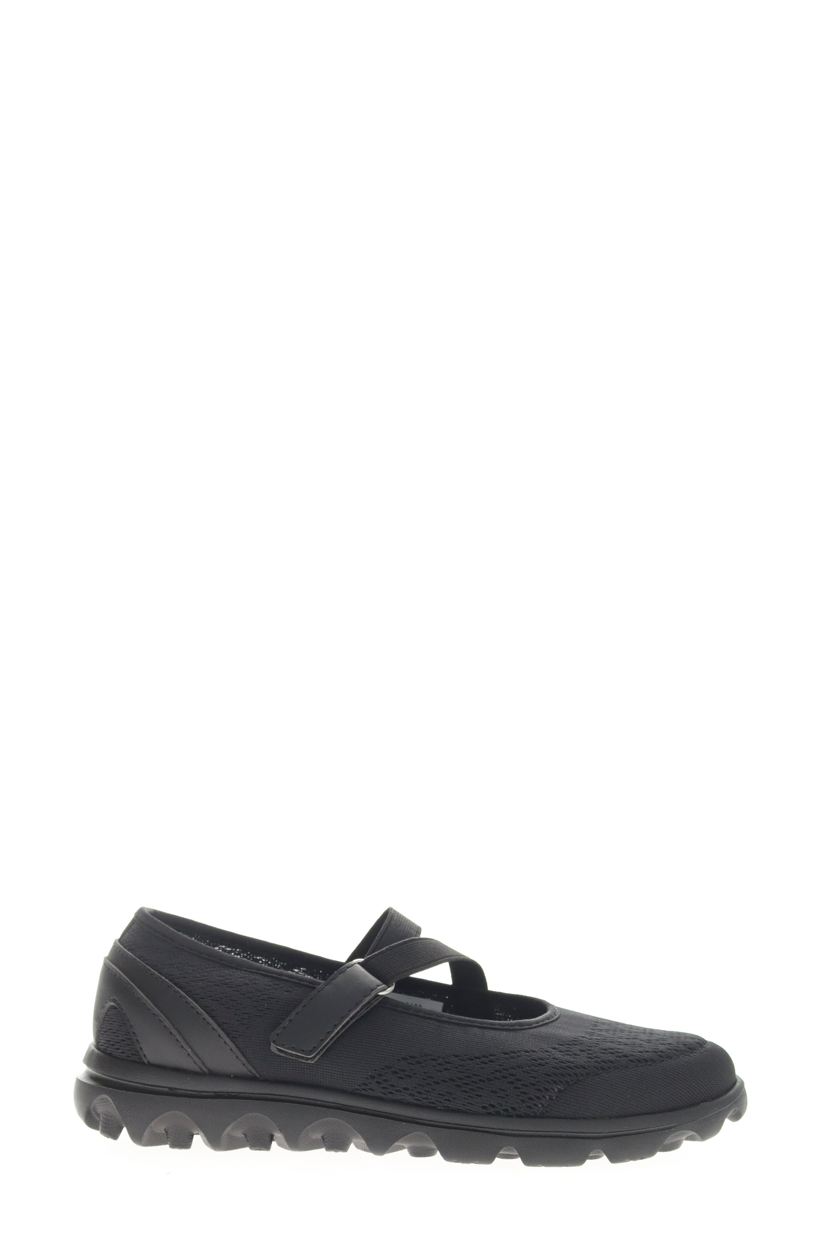 TravelActiv Mary Jane Sneaker, Alternate, color, ALL BLACK