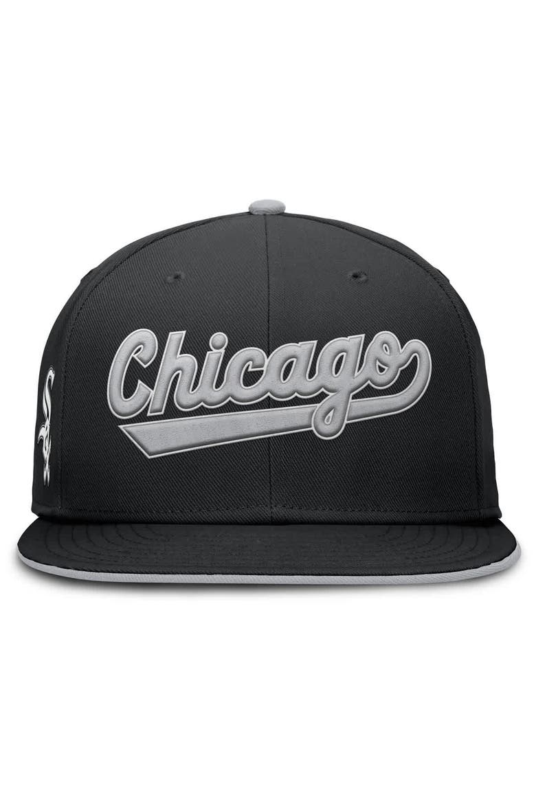 Men's Nike Black Chicago White Sox True Performance Fitted Hat, Alternate, color, Black