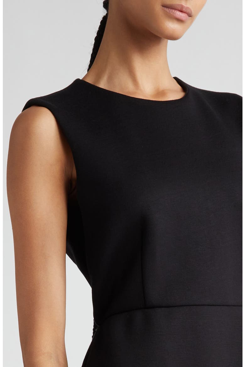 Maremar Sleeveless Jersey Sheath Dress, Alternate, color, BLACK