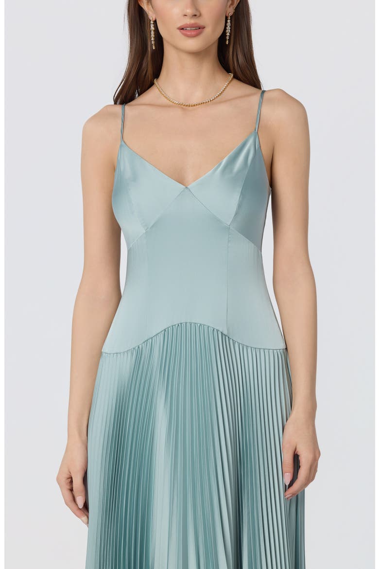 astr the label pleated drop waist maxi dress Pink Ladies Pleated Dresses Pleated Drop Waist Maxi Dress ASTR The Label