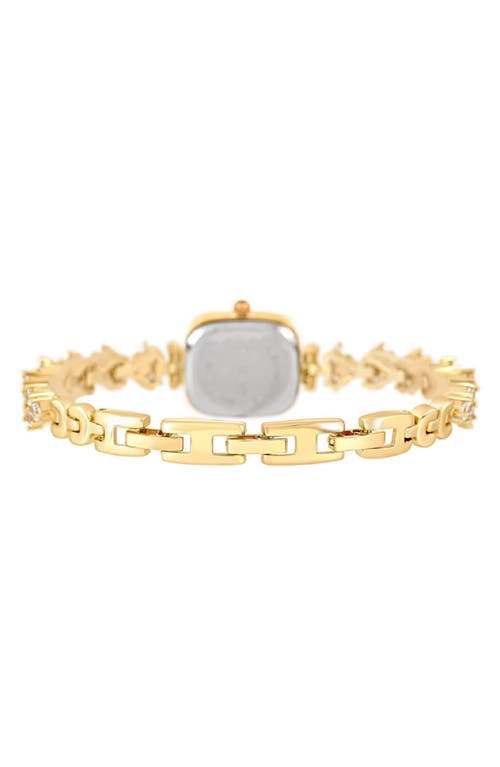 Danecraft Crystal Mother-of-pearl Quartz Bracelet Watch, 20mm