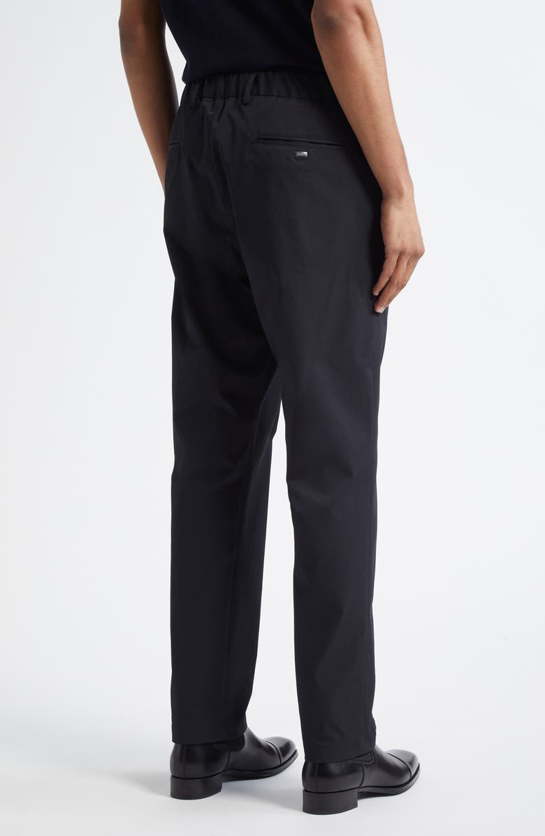 Herno Pleated Pants, Alternate, color, Black