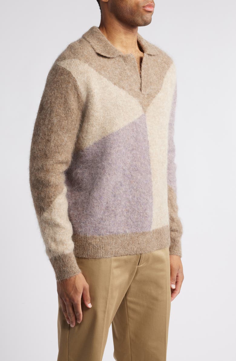 NN07 Hope 6670 Intarsia Alpaca Blend Sweater, Alternate, color, 