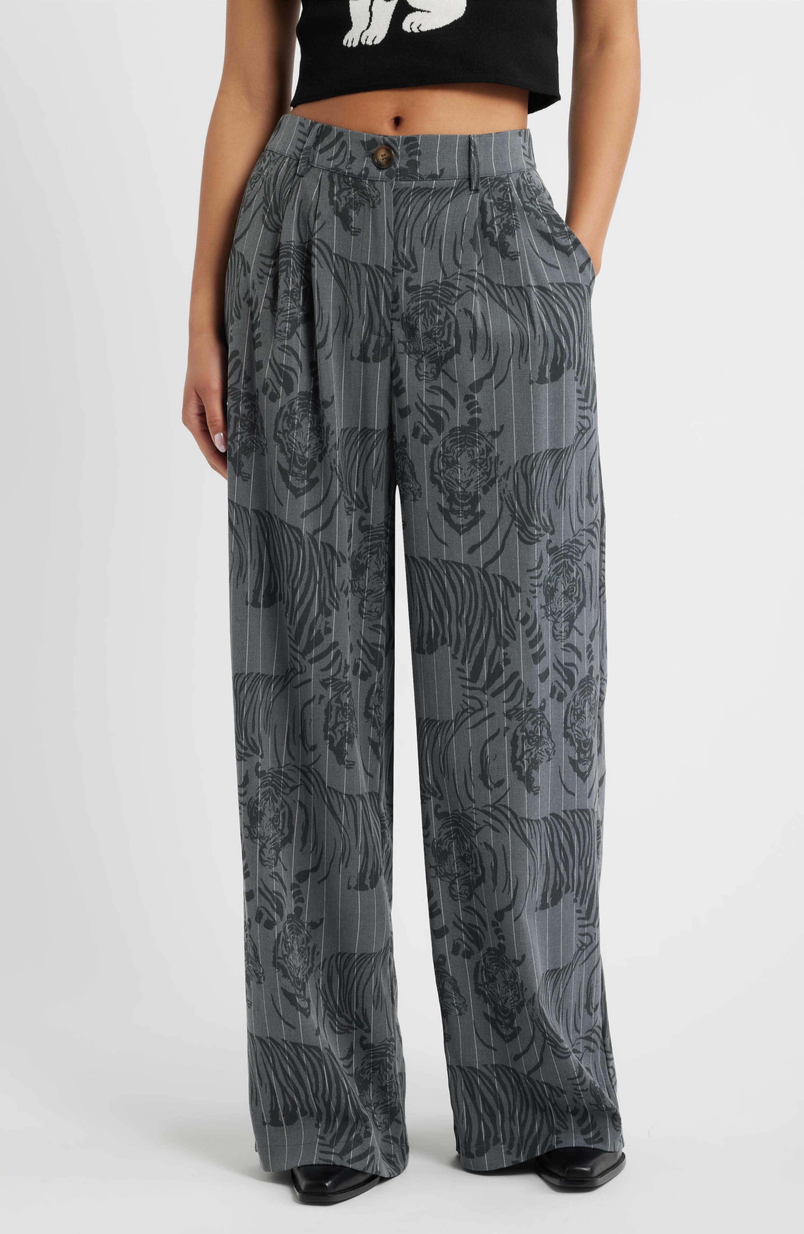 selected BLUE TIGER PINSTRIPE