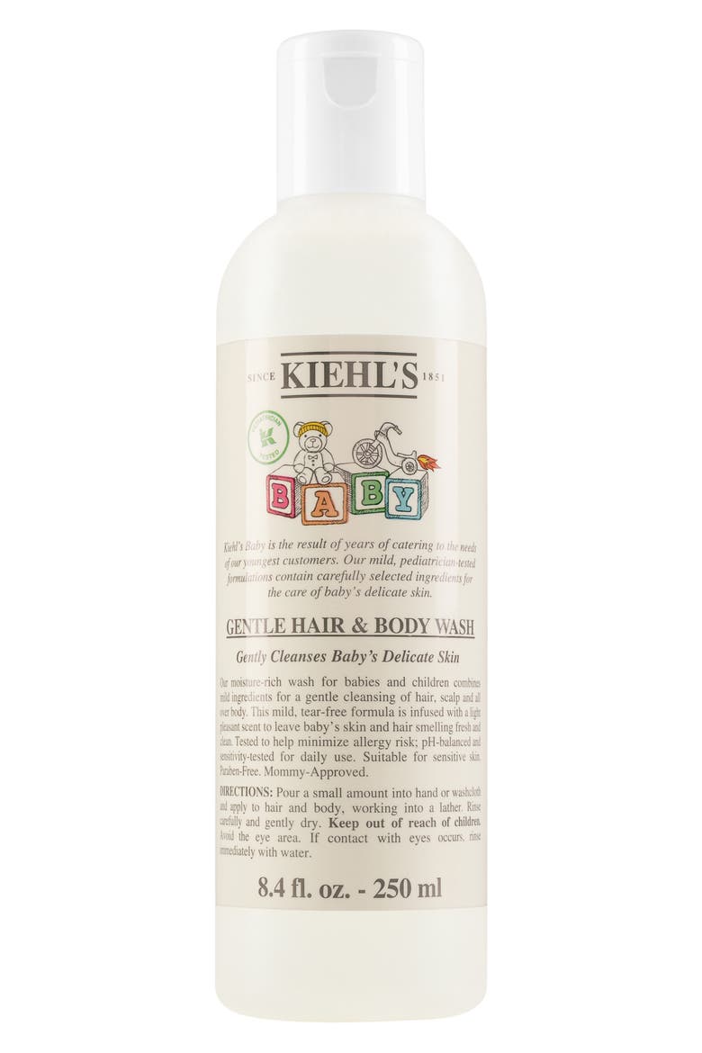Baby Gentle Hair & Body Wash, Main, color, NO COLOR