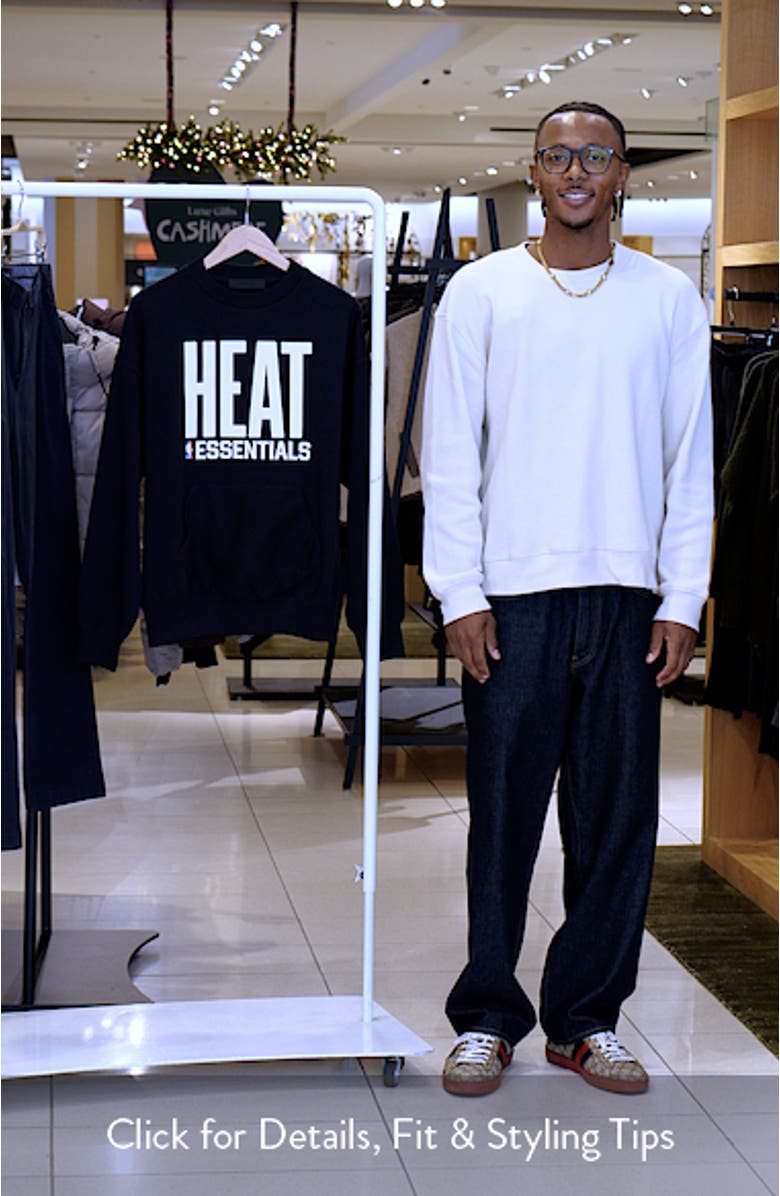 x NBA '90s Fit Heat Graphic T-Shirt, sales video thumbnail