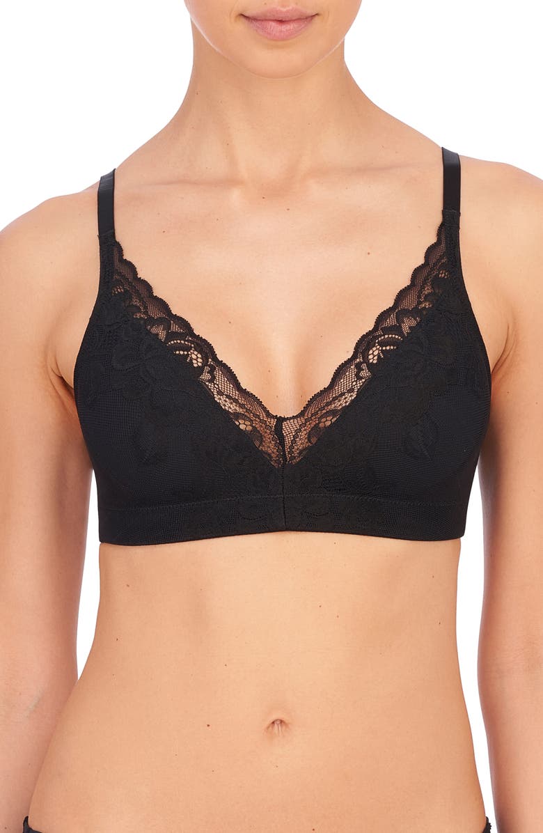 Natori Avail Full Fit Convertible Bralette, Main, color, Black