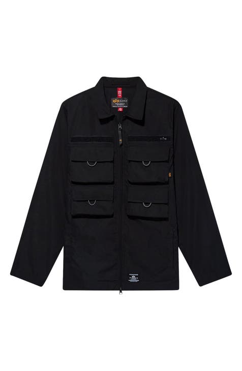 Cargo Pocket Shirt Jacket