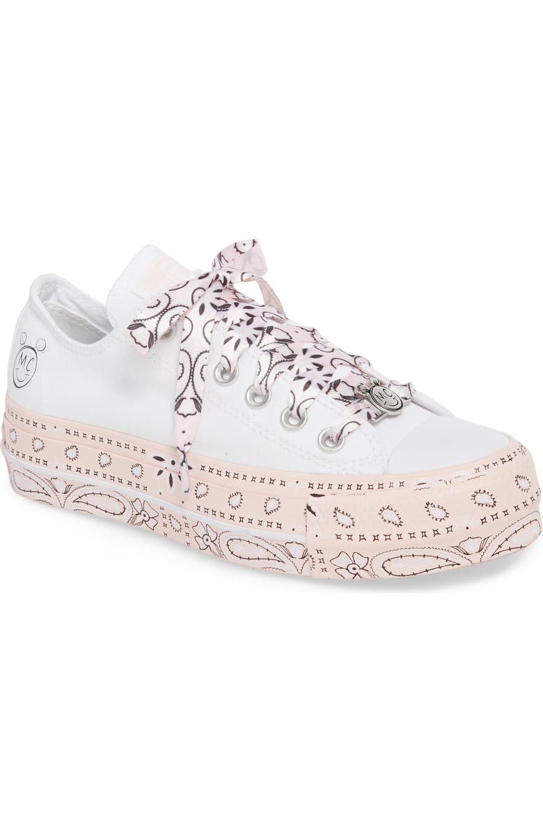 Converse x Miley Cyrus Chuck Taylor All Star Bandana Platform Sneaker, Main, color,