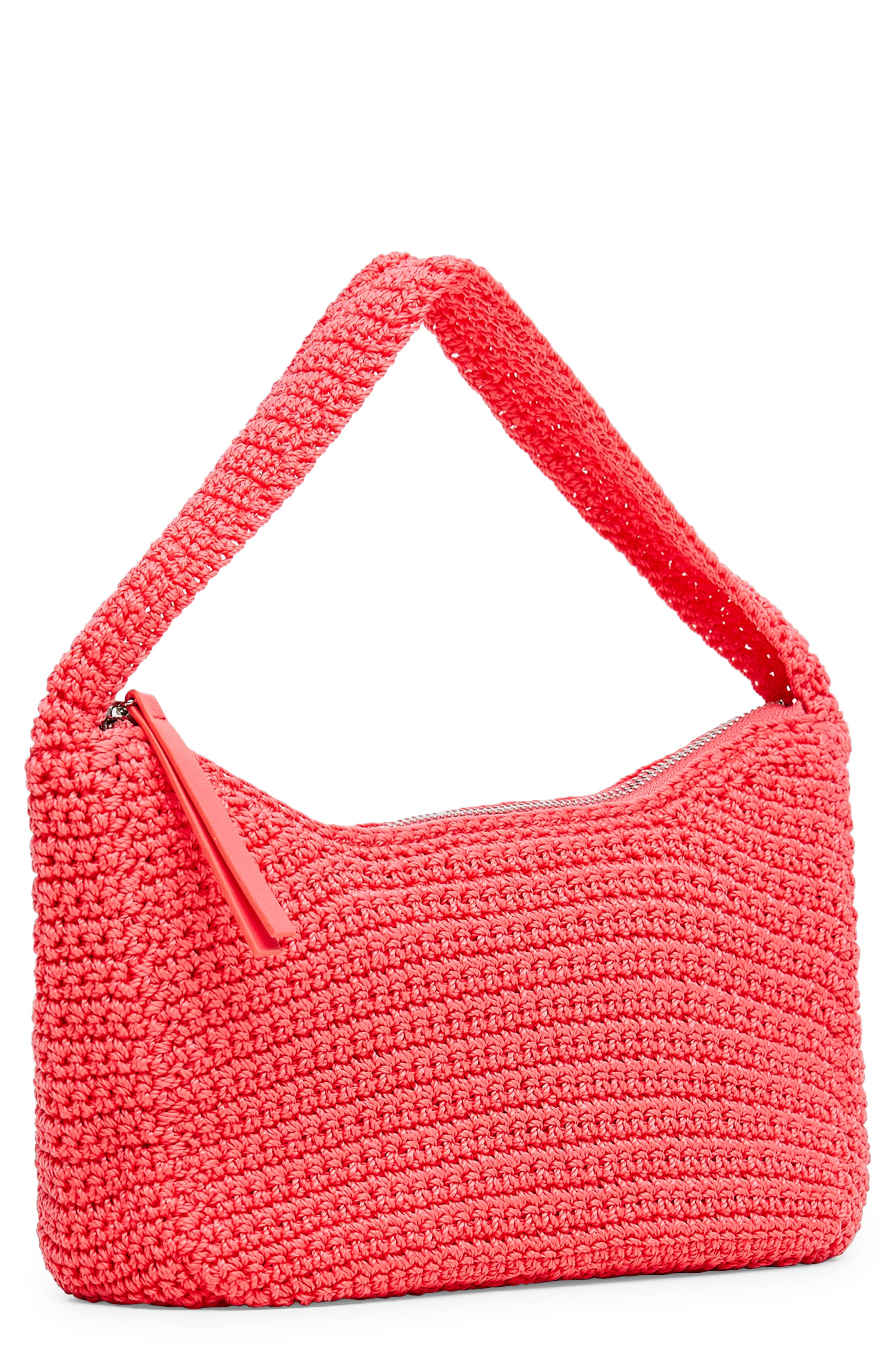 MANGO Braided Shoulder Bag, Main, color, 