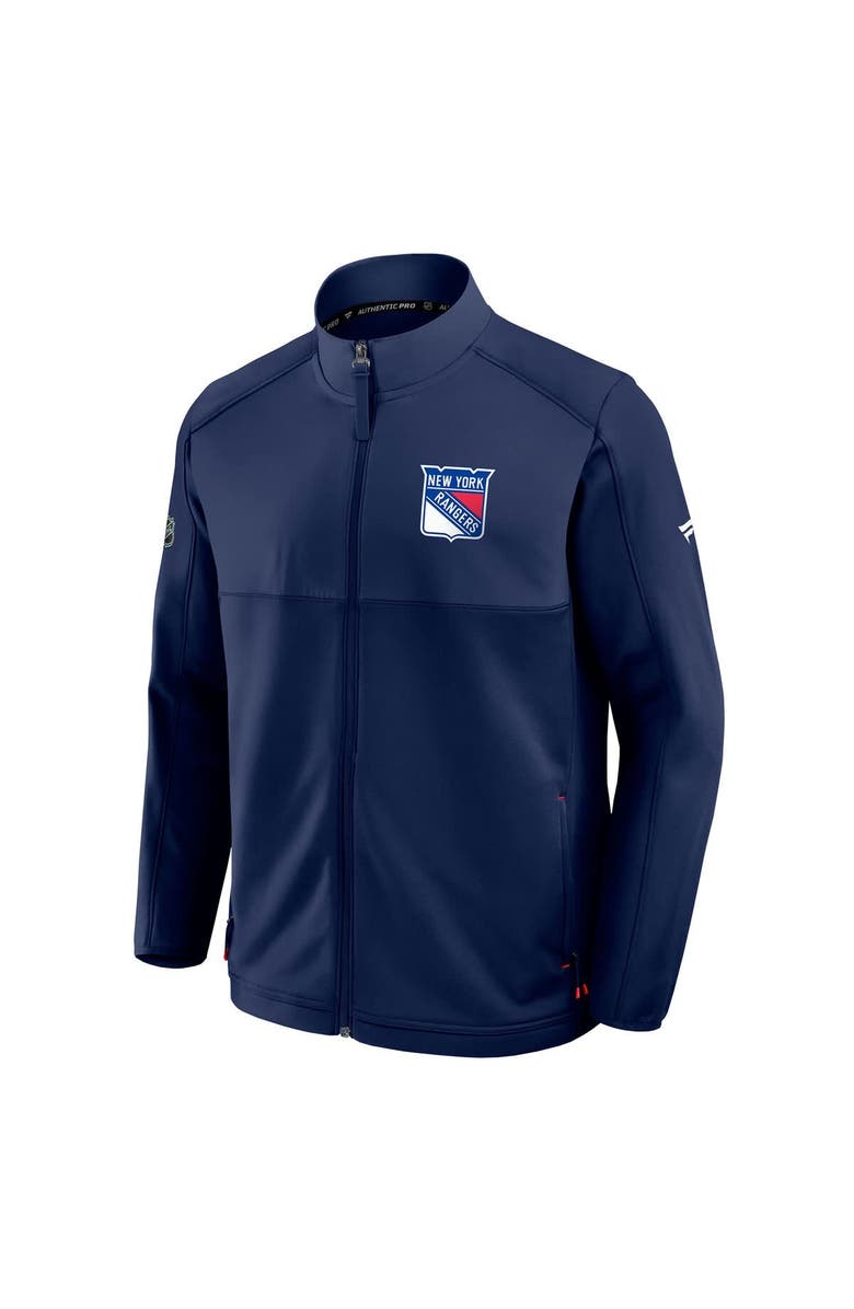 FANATICS Men
s Fanatics Navy New York Rangers Authentic Pro Rink Full-Zip Jacket, Alternate, color, Navy