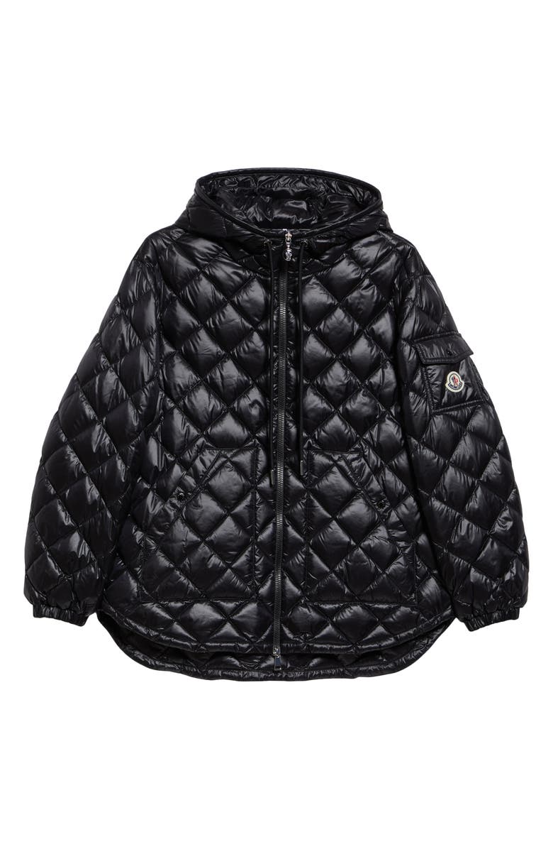 Moncler Quilted Hooded Down Jacket, Alternate, color, 