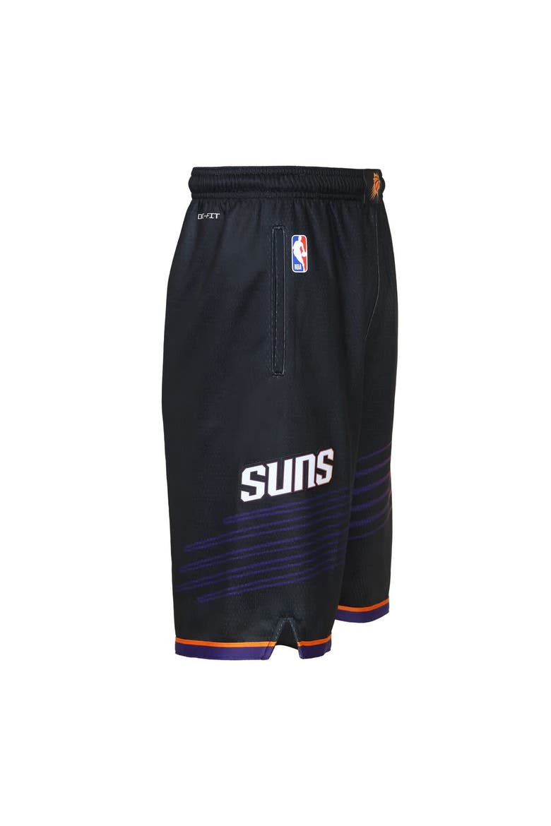 Youth Jordan Brand  Black Phoenix Suns Authentic Statement Edition Swingman Shorts, Alternate, color, Black