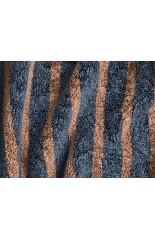 Parachute Stripe Terry Cloth Robe