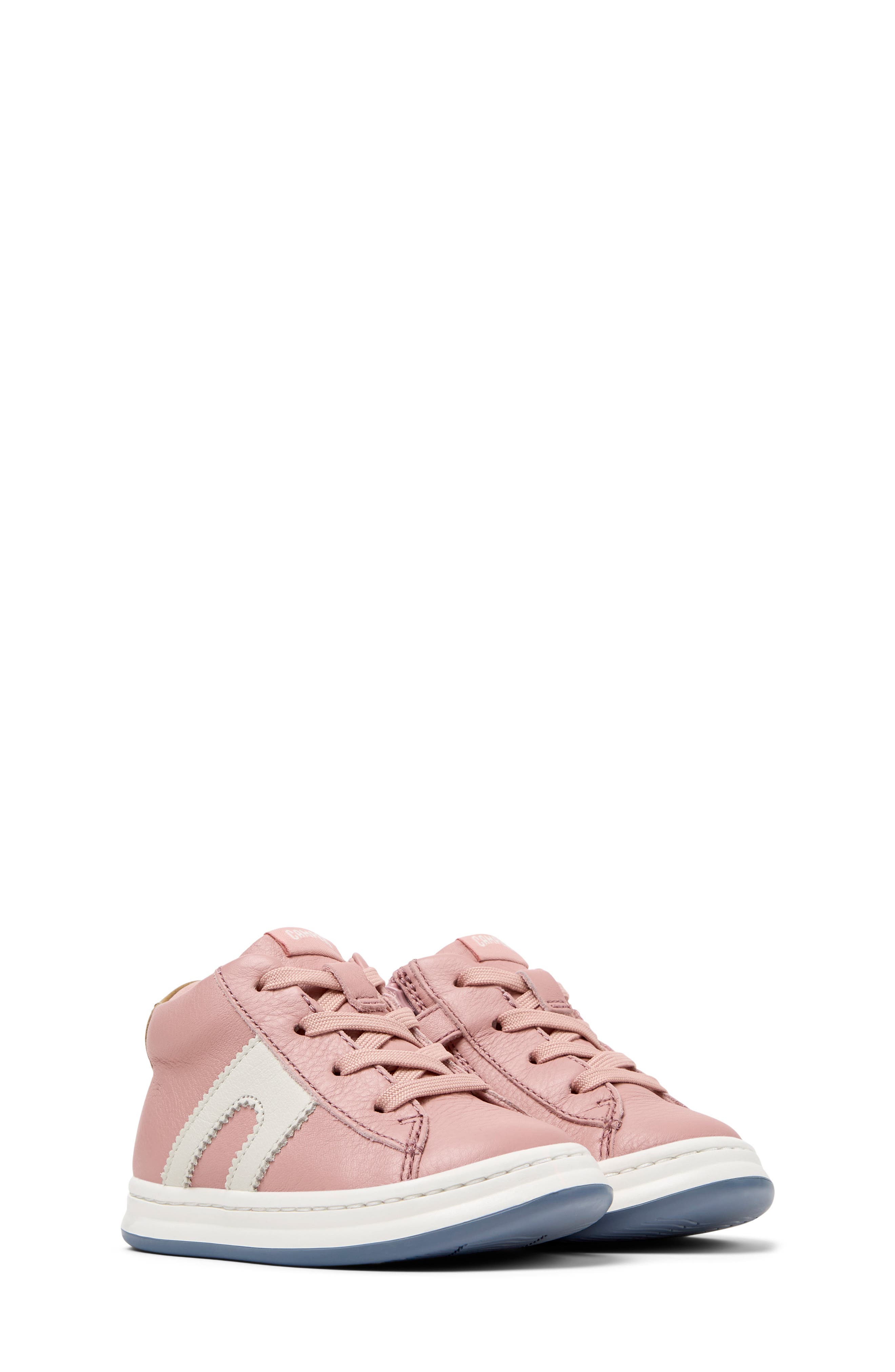 Camper Kids' Runner Four High Top Sneaker, Alternate, color, Medium Pin